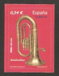 Stamps Spain -  instrumentos musicales, bombardino