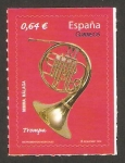 Sellos de Europa - Espa�a -  instrumentos musicales, trompa