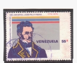 Sellos de America - Venezuela -  Bicentenario general José Felix Ribas