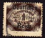 Stamps Germany -  Timbre de servicio