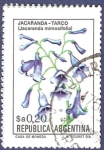 Stamps : America : Argentina :  ARG Jacaranda Tarco $a0,20
