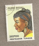 Sellos de Africa - Guinea Bissau -  Peinados típicos