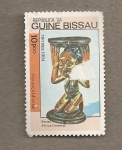 Sellos de Africa - Guinea Bissau -  Escultura