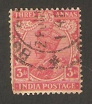 Sellos de Asia - India -  117 A - george V