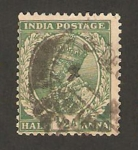 Sellos de Asia - India -  india inglesa - 133 - george V