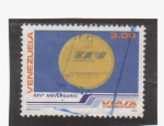 Stamps Venezuela -  XXV aniv. de AVIASA