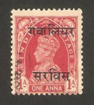 Stamps India -  george VI