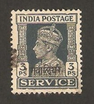 Sellos de Asia - India -  george VI