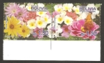 Stamps Bolivia -  flores silvestres