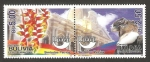 Stamps Bolivia -  Upaep, Símbolos patrios