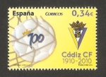 Stamps Spain -  centº del cadiz club de fútbol