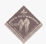 Stamps Venezuela -  Primeros Juegos deportivos nacionales