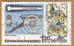 Stamps : Europe : Czechoslovakia :  Armas militares