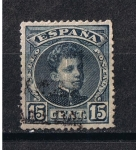Stamps Spain -  Edifil  244  Alofonso XIII.  Tipo Cadete  