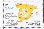 Stamps Spain -  Edifil  SH 3855 A  Centros de Automatización postal