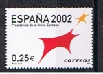 Stamps Spain -  Edifil  3865  España 2002. Presidencia de la Unión Europea.  