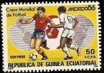 Sellos de Africa - Guinea Ecuatorial -  Copa Mundial de Fútbol - México 86
