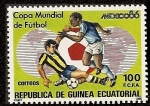 Stamps Equatorial Guinea -  Copa Mundial de Fútbol - México 86