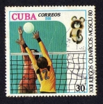 Sellos del Mundo : America : Cuba : Juegos Olimpicos Moscu 80