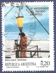 Stamps Argentina -  ARG 25 aniversario tratado antártico A0,20