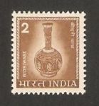 Sellos de Asia - India -  vaso bidri