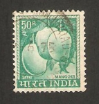 Stamps : Asia : India :  228 - fruta, mangos