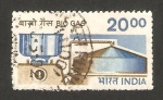 Stamps : Asia : India :  gas natural