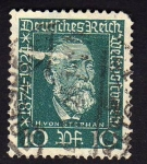 Stamps Germany -  Dr. Henrich von Stephan