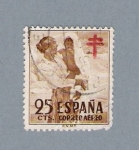 Stamps Spain -  Correo Aéreo (repetido)