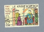 Stamps Spain -  Día del sello 1979 (repetido)