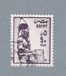 Sellos de Africa - Egipto -  Figura