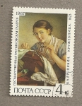 Stamps Russia -  Bordadora