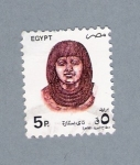 Stamps : Africa : Egypt :  Faraón (pequeño)