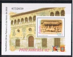 Stamps Spain -  Edifil  SH 3881  Exposición Filatélica Hispano-Portuguesa  PHILAIBERIA 2002  