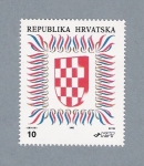 Sellos de Europa - Croacia -  Escudo