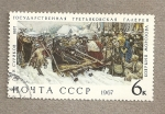 Stamps Russia -  Trineo
