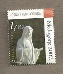 Stamps Bosnia Herzegovina -  26 Aniv de la aparición de la virgen en  Medugorje