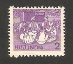 Stamps India -  educación agrícola