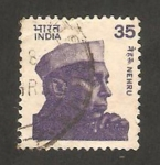 Sellos de Asia - India -  nehru, abogado y político