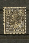 Stamps : Europe : United_Kingdom :  Jorge V/ Perforado ( B&S Ld)