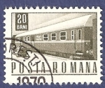 Sellos de Europa - Rumania -  RUMANÍA Tren 20