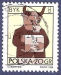 Stamps : Europe : Poland :  POLONIA Byt (tauro) 20