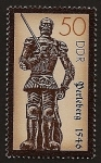 Stamps Germany -  Estatua de Roland - Perleberg