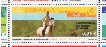 Stamps Spain -  Edifil  3899  Juegos Ecuestres Mundiales. Campeonatos del Mundo deHípica.   