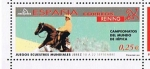 Stamps Spain -  Edifil  3901  Juegos Ecuestres Mundiales. Campeonatos del Mundo deHípica.   