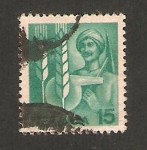 Stamps India -  612 - tecnología agrícola