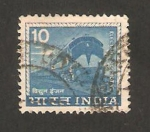 Stamps India -  585 - locomotora eléctrica