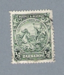 Stamps Barbados -  Et Penitivs toto regnantes orbe Britannos