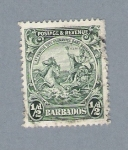 Stamps : America : Barbados :  Et Penitivs toto regnantes orbe Britannos