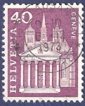 Stamps Switzerland -  SUIZA Genève 40